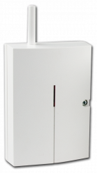 AC-83 - Přijímač bezdrátových termostatů TP-82N, TP-83N a relé pro ovládání oběhového čerpadla, 2 silová relé 230V 5A. Napájení 230 V st.