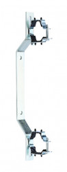 R588L - Držák rozdělovačů R551, R553 3/4”-1”-1”1/4, s nastavitelnou roztečí, kompletní pro skříně R500, R501 a R501H.