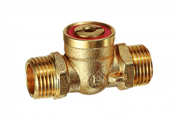 R610 - Vypouštěcí kulový kohout, vnější závity, PN 10, T 90°C